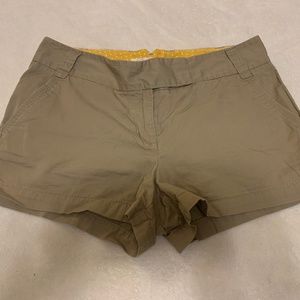 J. Crew Khaki Shorts